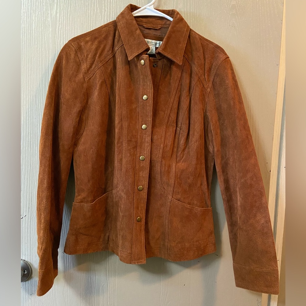 Coldwater Creek Suedeline Jacket